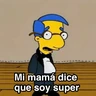 Stickers Milhouse 🤓💙 (los Simpson)