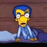 Stickers Milhouse 🤓💙 (los Simpson)