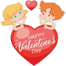 Stickers Amor ❤️ Amistad San Valentín