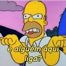 Stickers Homer Simpson reagindo 