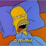 Stickers Homer Simpson reagindo 