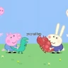 Stickers Richard Liebre Peppa Pig 🐷🐇