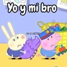 Stickers Richard Liebre Peppa Pig 🐷🐇