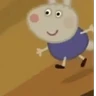 Stickers Richard liebre (Peppa pig)🐇