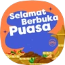 Stickers Bank Muamalat Ramadan 2025