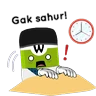 Stickers gif sahur puasa ramadan 💤