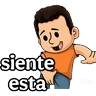 Stickers Agarrame esta😎 cuál beso?