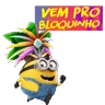Stickers Minions Carnaval