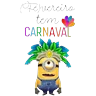 Stickers Minions Carnaval