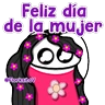 Stickers Flork -  día de la mujer 💜