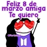 Stickers Flork -  día de la mujer 💜