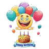 Stickers 🎂🎉 ¡Feliz cumpleaños! 🎉🎂