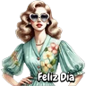 Stickers Día de la Mujer( Vintage) 💐