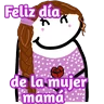 Stickers 💜✨FELIZ DIA DE LA MUJER ✨💜