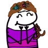 Stickers 💜✨FELIZ DIA DE LA MUJER ✨💜