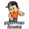 Stickers 🔥¿Cuál beso?/Agárrame ésta!🔥