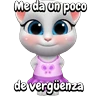 Stickers My talking Ángela 🐱✨🎀