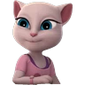 Stickers My talking Angela 🎀😻