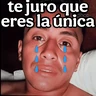Stickers cueva llorando 😎 cristian