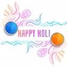 Stickers Happy holi