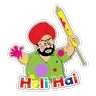 Stickers happy holi