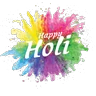 Stickers happy holi