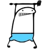 Stickers Flork crossfit