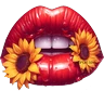 Stickers 🫦 Labios random 👄