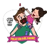 Stickers 💙 Día del padre 💙🧔🏻