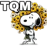 Stickers Flores amarillas Snoopy 🐾🌻🌼