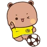 Stickers Futbol Bubu Dudu ⚽️❤️