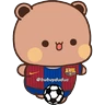 Stickers Futbol Bubu Dudu ⚽️❤️
