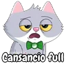 Stickers 😸 Gatos para contestar 📲