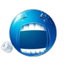Stickers Emoji azul 🔵