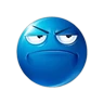 Stickers Emoji azul 🔵