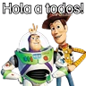 Stickers Toy Story pal chat  🧸🦖🤠