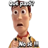 Stickers Woody reactions(Toy Story)🎬