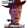 Stickers Woody reactions(Toy Story)🎬