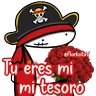 Stickers Flork - pirata 🌹🌹
