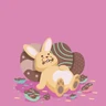 Stickers 💝 FELICES PASCUAS! 🍫