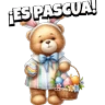 Stickers 🥚FELIZ PASCUA🐰 🧸🌷🐰