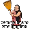 Stickers 👵🏻 Abuelita sicaria Carlota 🔫