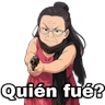 Stickers 👵🏻 Abuelita sicaria Carlota 🔫