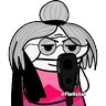 Stickers abuelita sicaria 😮😦👵🏻