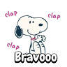 Stickers Snoopy ⚪⚫