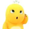 Stickers gif nailong dino kuning 🦖