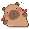 Stickers capibara 