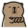 Stickers capibara 