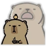 Stickers capibara 