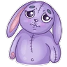 Stickers Conejo Cute Pascua 🐰🌸💜